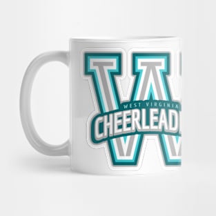 West Virginia Cheerleading Mug